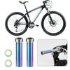 2Pcs Titaniums alloy Bicycles C Caliper Nut Titaniums Alloy Nut Replacement Road Bike C Brake Pivots Nut with Washer
