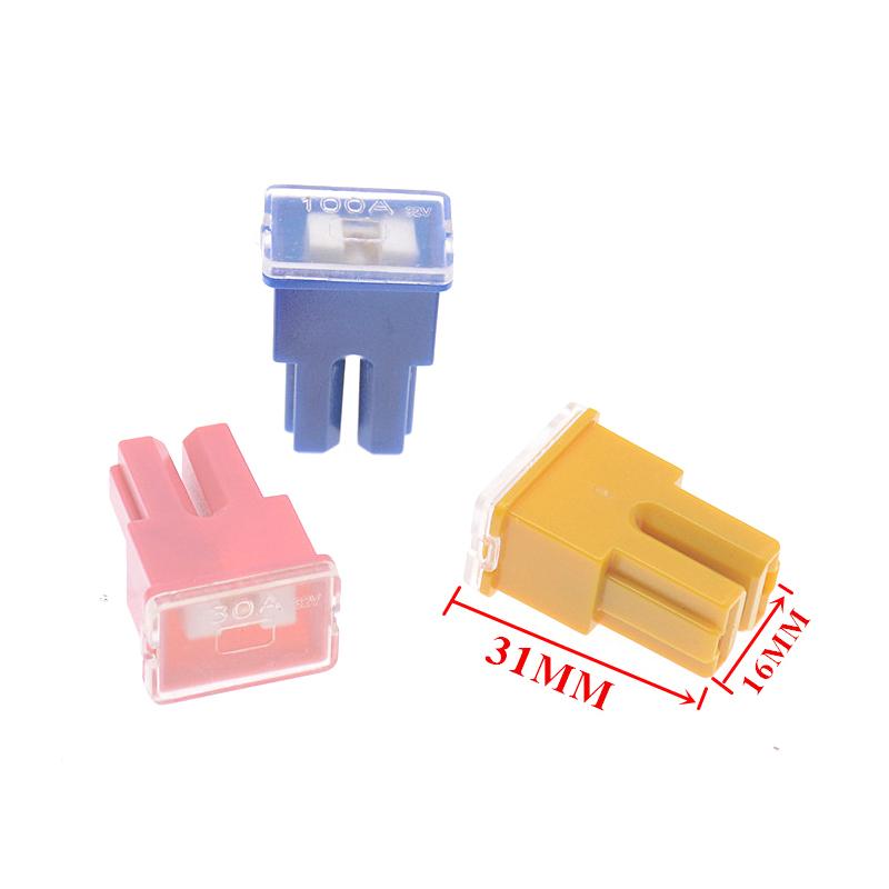 Auto Fuse Connecting Type Fuse 20A 30A 40A 50A 60A 80A 90A 100A 120A Square Car Fuse Box Waterproof Socket