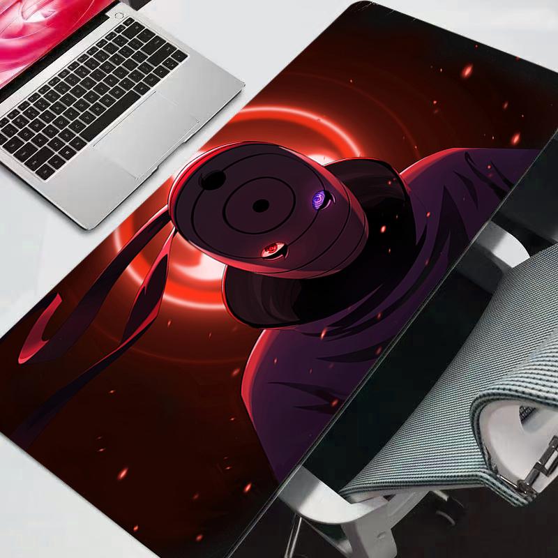 XXL Mouse Pad Naruto Anime Gamer Computer Mousepad Gaming Accessories Tablet Varmilo Keyboard Mausepad Durable Max Xxl