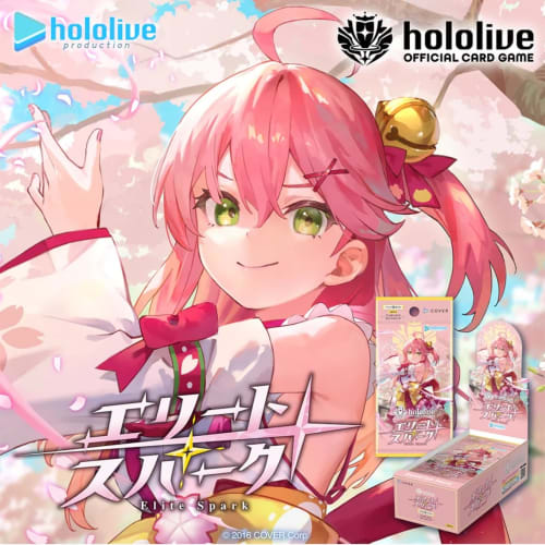 [12 Boxes Shipped In a Carton] Hololive Official Card Game Booster Pack 3 Elite Spark BOX