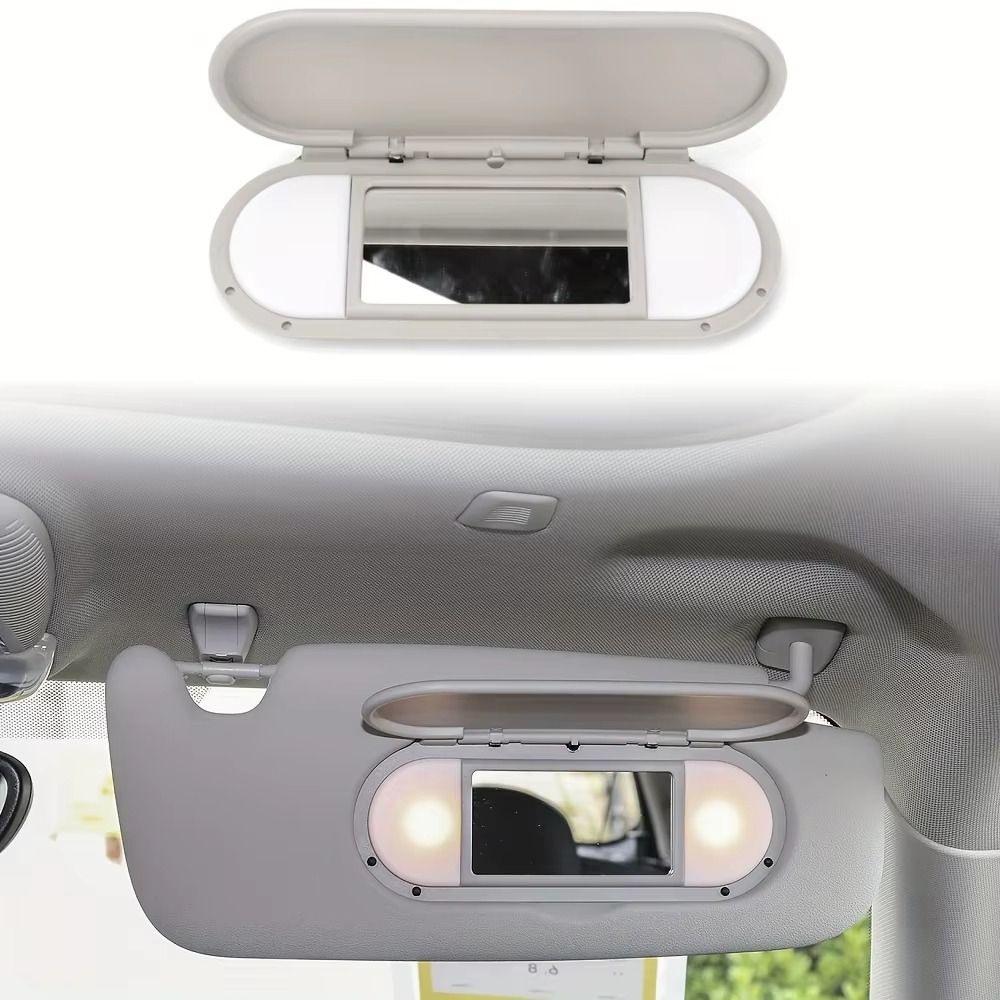 Anti-UV Car Sun Visor Mirror Cover Durable Sun Visor Car Front Sunshade  Interior Accessories