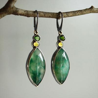 Pendientes colgantes de moda para joyería de mujer.