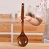 Set di pentole antiaderenti in teak thailandese: Spatola in Legno, Spatola per Saltare in Padella e Mestolo