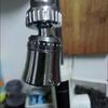 Rotating Kitchen Faucet Water Filter Extension - Anti-Splash Device for Sink, Hand, and Vegetable Washing