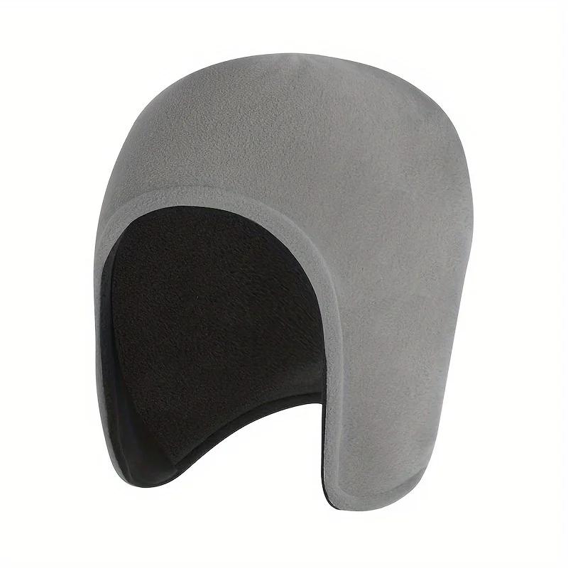 Winter Double-layer Fleece Hat - Outdoor Cycling Warm Ear Cover, Cold Protection, Thick Design for Warmth and Wind Resistance