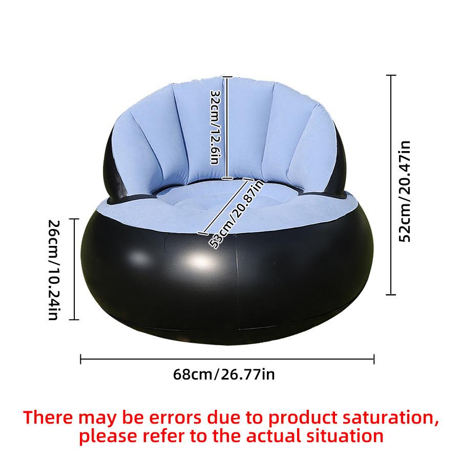 Inflatable Folding Outdoor Sofa Recliner Seat