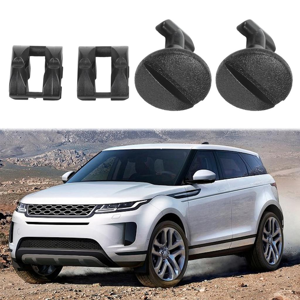 REAR Turn Lock Clips 2pcs BUMPER For LAND ROVER DISCOVERY 3 4