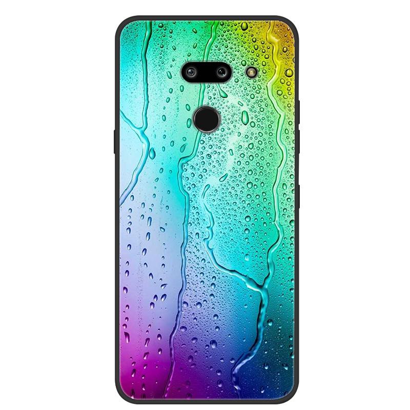 Para LG G8 ThinQ Funda Suave Silicona TPU Funda para Teléfono para LG G8 ThinQ Cubierta Trasera G8thinQ G 8 Protectora Bumper Fundas Shells