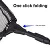 Telescopic Fishing Net Aluminum Alloy Folding Catch and Release Net Floating Fishing Net for Carp Fishing Catching Releasing