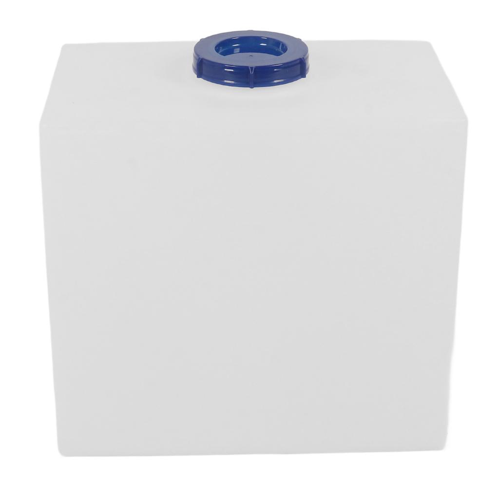 10 Gallons RV Water Storage Tank 17.1 X 15.7 X 10in Heat Cold Resistant PE Fresh Water Tank for Trailer Boat Yacht