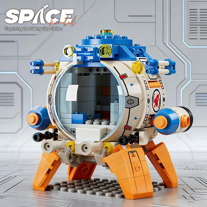 Exploration-Mission Assembly Design First-Class Assembly First-Class Construction-Blocks Manned Space Launch Vehicle Premium-Quality Capsule
