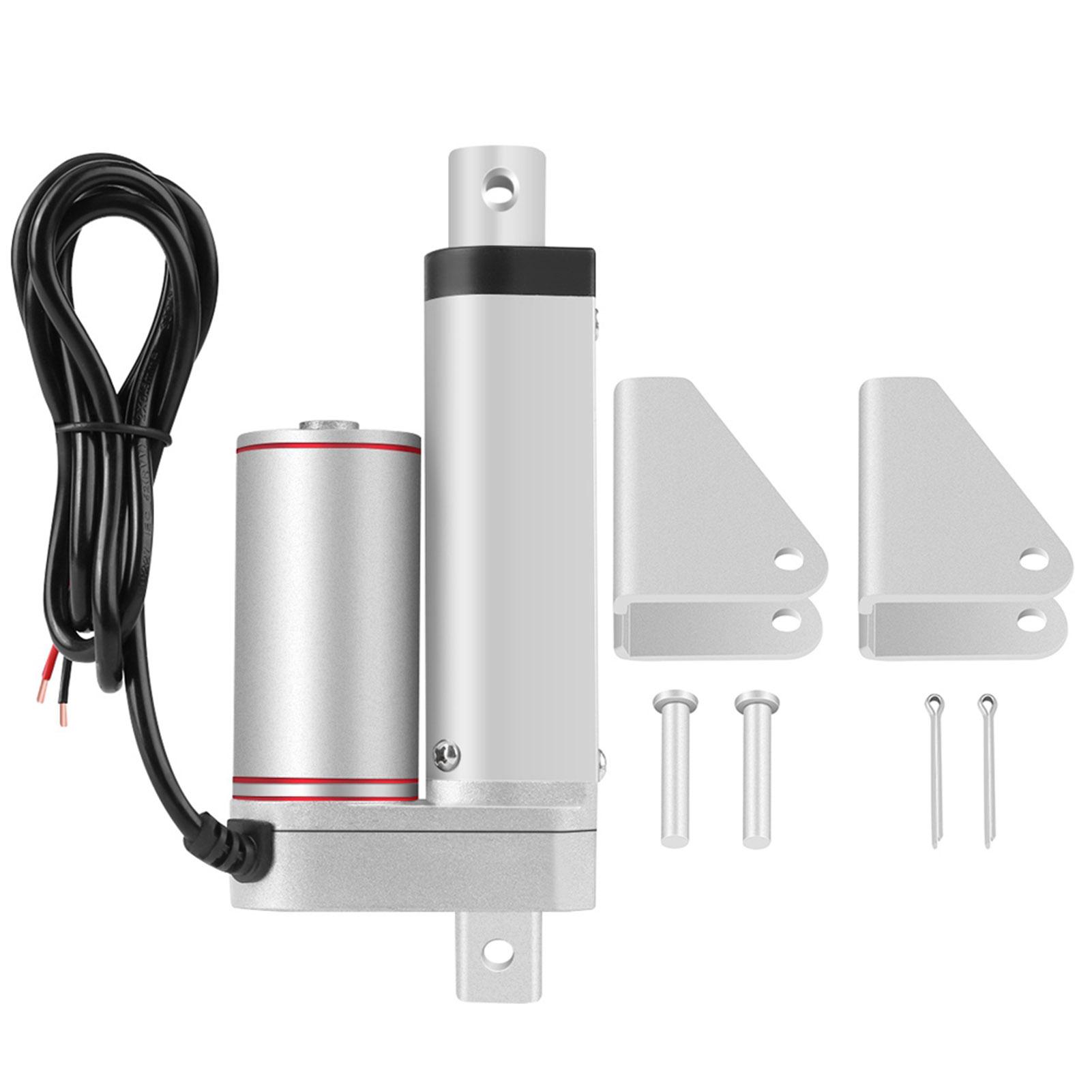 

Кронштейн електродвигуна підйомника лінійного приводу постійного струму 12 В, хід 150-500 мм, 1000 Н (100мм)