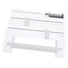 Plastic Wrap Dispenser Wall Mount Easy Installation Space Saving Multipurpose Foil Dispenser for Kitchen