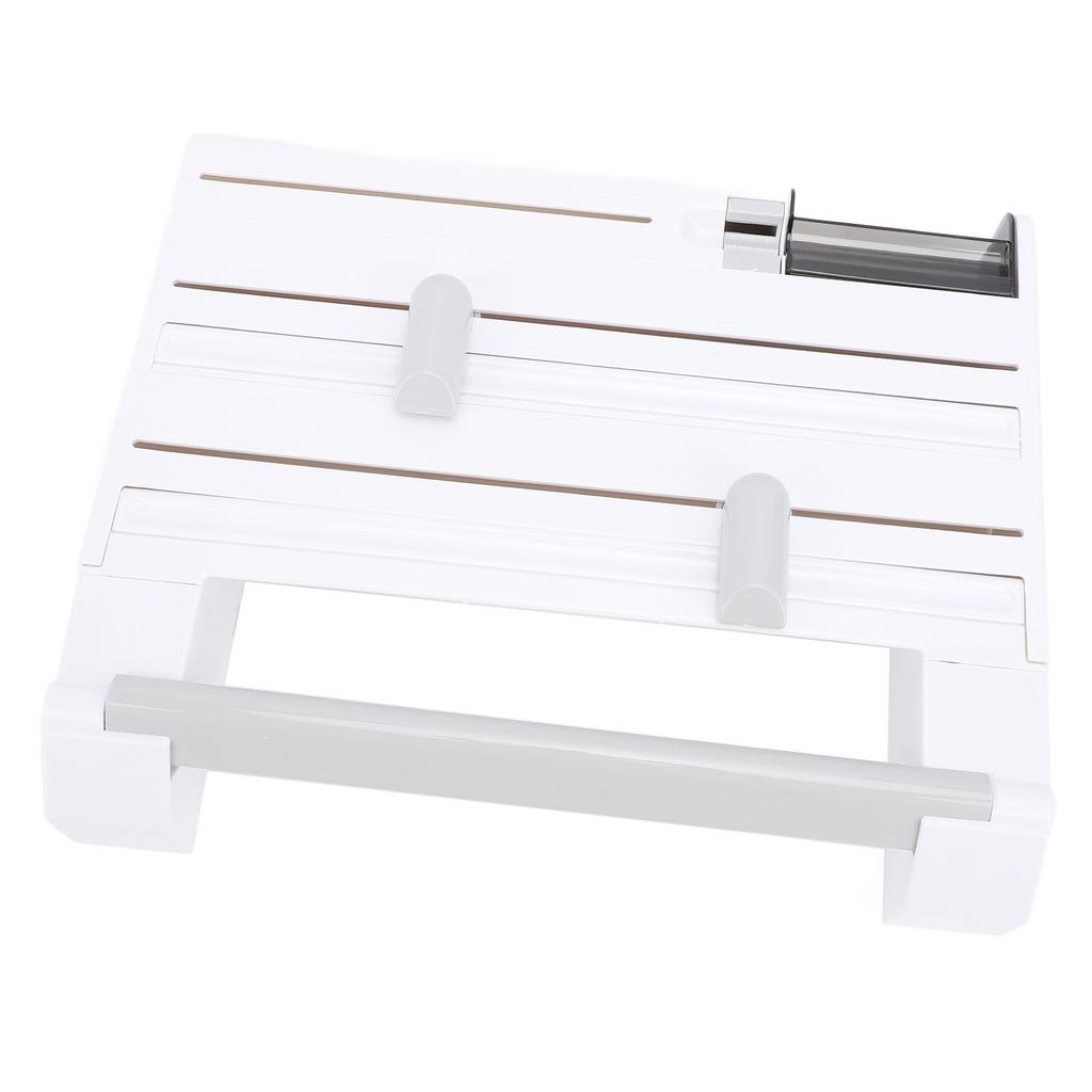 Plastic Wrap Dispenser Wall Mount Easy Installation Space Saving Multipurpose Foil Dispenser for Kitchen