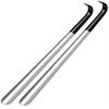 Handle Stainless Steel Shoehorn Puller Metal Shoehorn with Long Handle for Home Use Auxiliary for Wearing Shoes Easy GripI Deal Aid for the Elderly