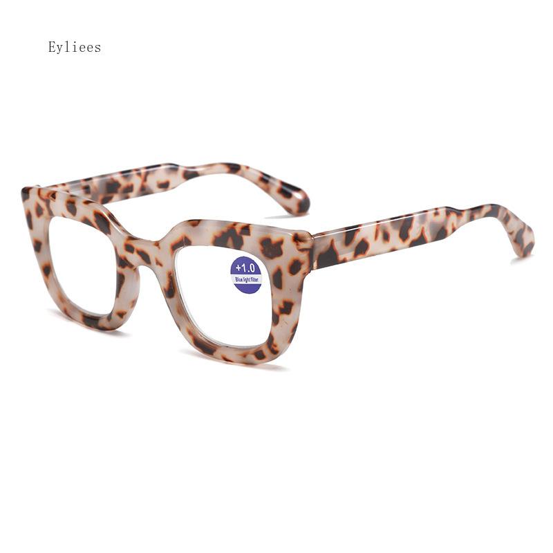 Fashionable Large Frame Presbyopia Glasses for Women Versatile High-definition Reading Glasses Anti Blue Light Far Sight Glasses