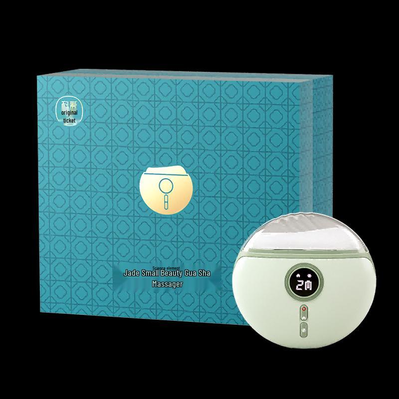 Ke ai Yuansu Electric Red Light Hot Compress Gua Sha Massager with Essential Oil CN plug (adapter included)