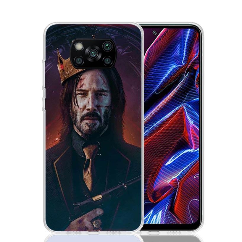 John Wick 4 Movie Phone Case For Xiaomi Poco F7 Ultra X7 X6 Pro X5 Redmi 15 15C 13 13C 12 12C 10 10A 10C 9 9A 9C 9T Shell Poco X