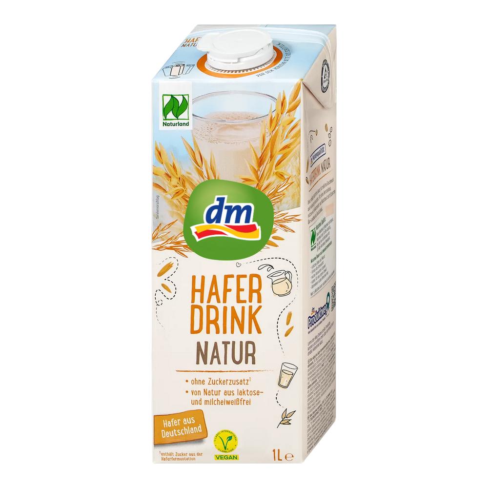 German Dm Sugar-Free Oat Milk Nature 1L