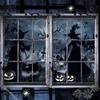 Halloween 2-pack Door And Window Curtain Background Hanging Cloth Horror Ghosts Outdoor Decoration Scene Hanging Cloth
