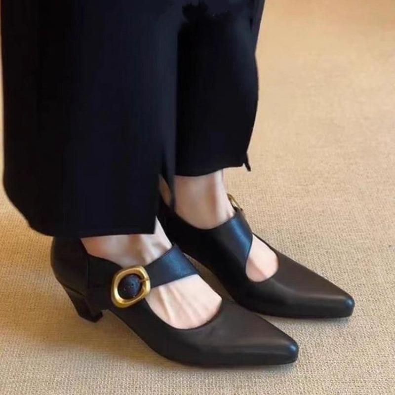 Elegant High Heels Women Shoes Pointed Toe Designer Heeled Sandals Autumn 2025 Fashion Pumps Party Shoes New Dress Mujer Zapatos