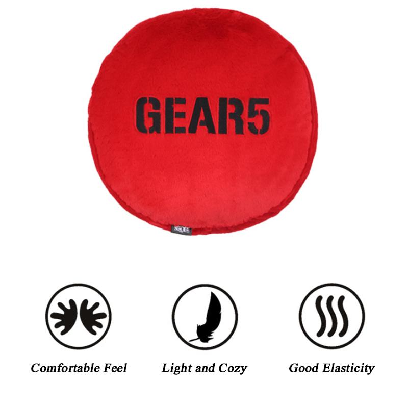 1pc Officially Licensed Gear 5 Luffy Round Pillow – Premium Embroidery & Plush, Holiday & Birthday Gift Idea