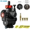 NIBBI PE 24/26/28/30mm Carburetor Motorcycle 2T 4T Engine Carburetors with Main Jets for Yamaha Suzuki Honda Pitbike Modify Part