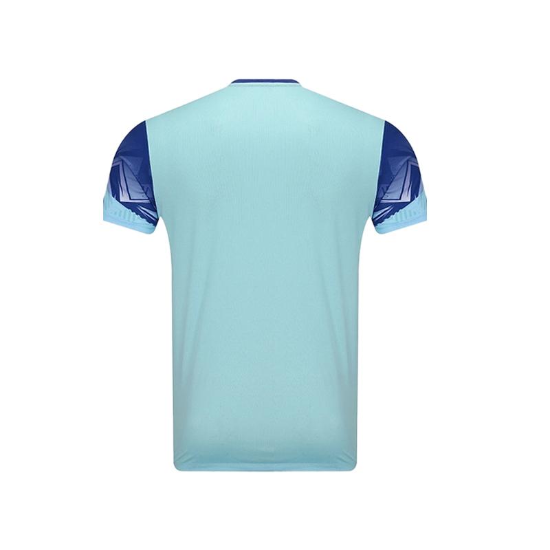 Li Ning Letní Série Provinčních Týmů Pohodlné Módní Prodyšné Badmintonové Tričko Pánské Topy AAYV023-3