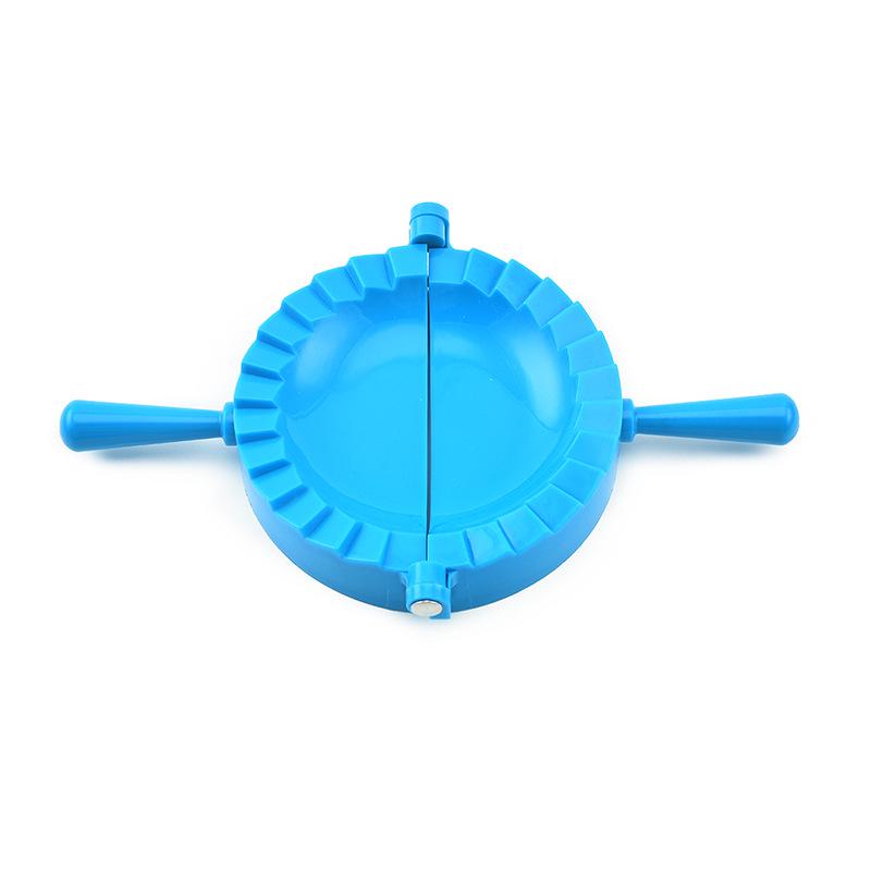 4-Piece Colored Dumpling Maker Set: Manual Kitchen Tool with Dumpling Clips and Molds