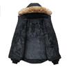 Men's Warm Winter Overcoat - Thick Warm Cotton Jacket, Fur Collar Hooded Parka & Down Jackets Outerwear
