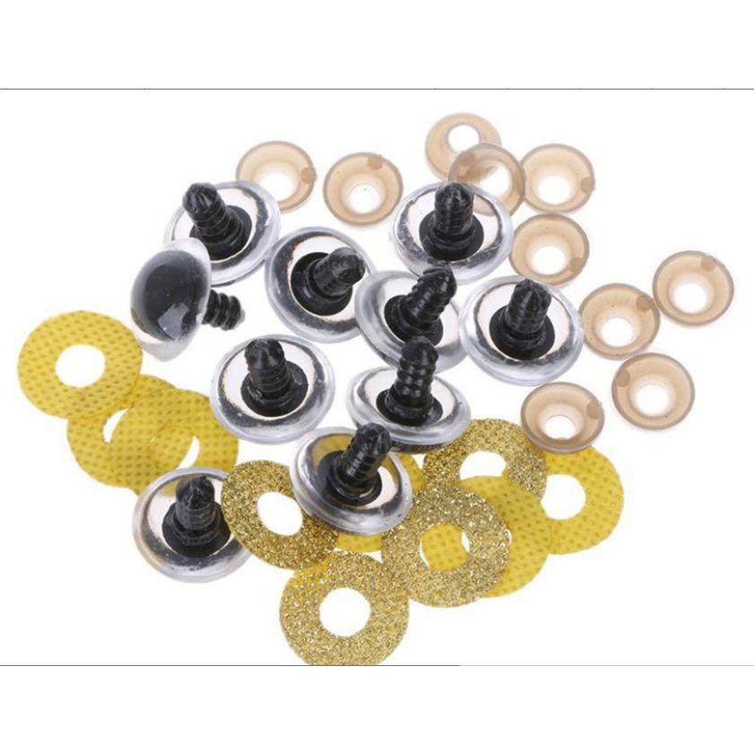 DIY Craft Supplies Plastic Safety Toy Eyes, Colorful Craft Doll Eyes, for Puppet Toy Stuffed Animals Dolls Crochet Toy Crafts CZK