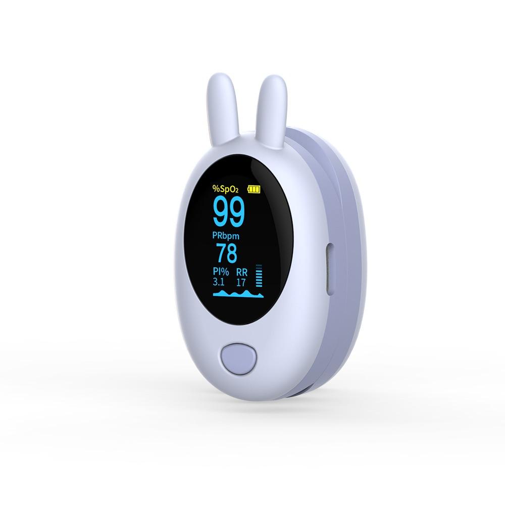 Rechargeable Pulse Oximeter Clip-Type Design Finger-Clip Oximeter Health Tracking