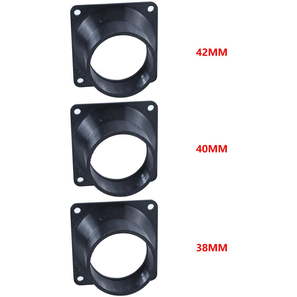 Plastic Duct Connectors Flange Ducting Connectors Straight Pipe Flange Ventilation for Heating Cooling Ventilation
