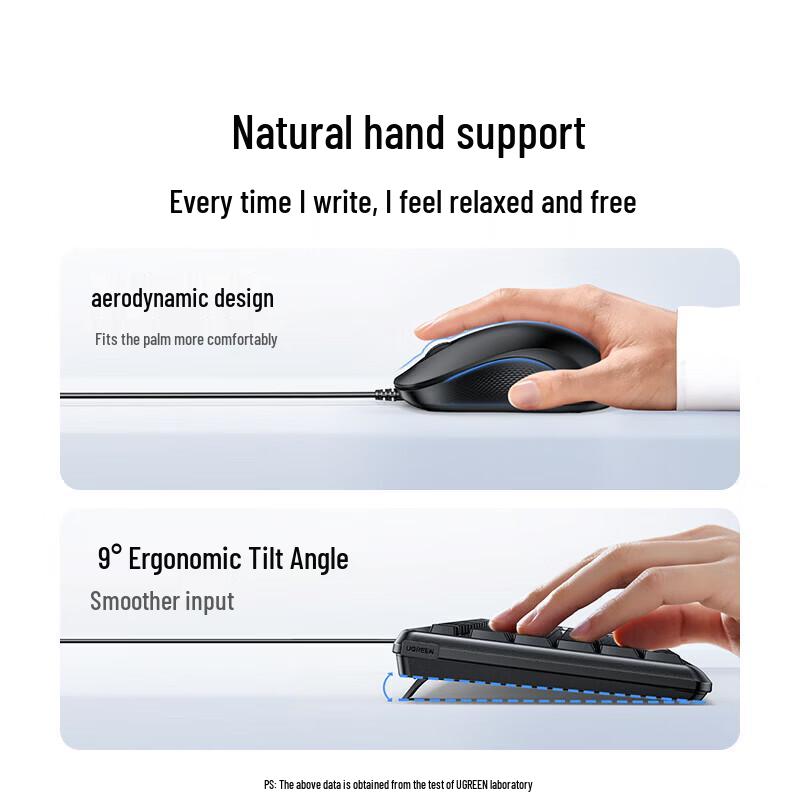 Ugreen Wired Keyboard and Mouse Combo