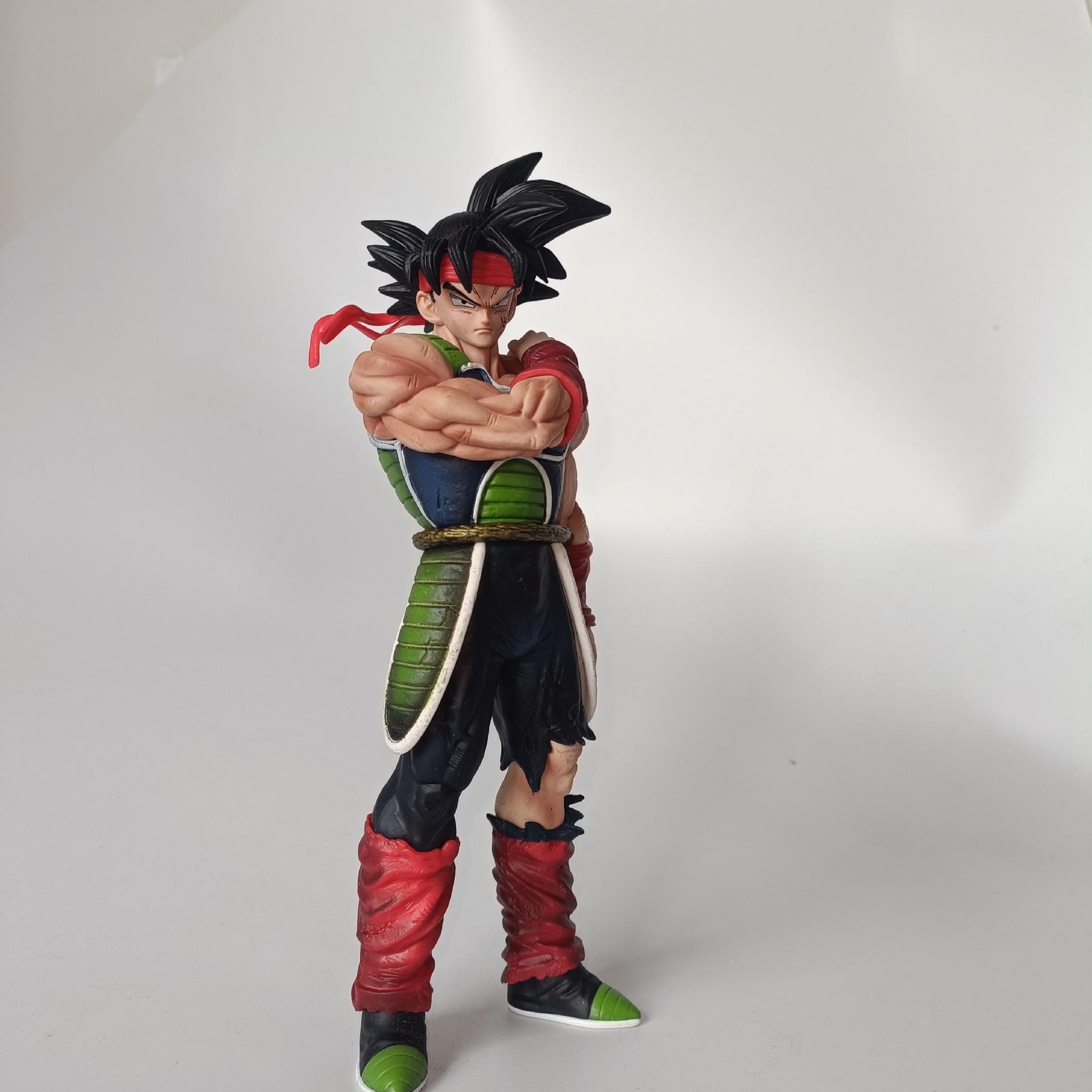 24 см/9,4 дюйма Аниме Dragon Ball Z Фигурка Бардока Коллекционная Модель Статуя Игрушка Подарок белый