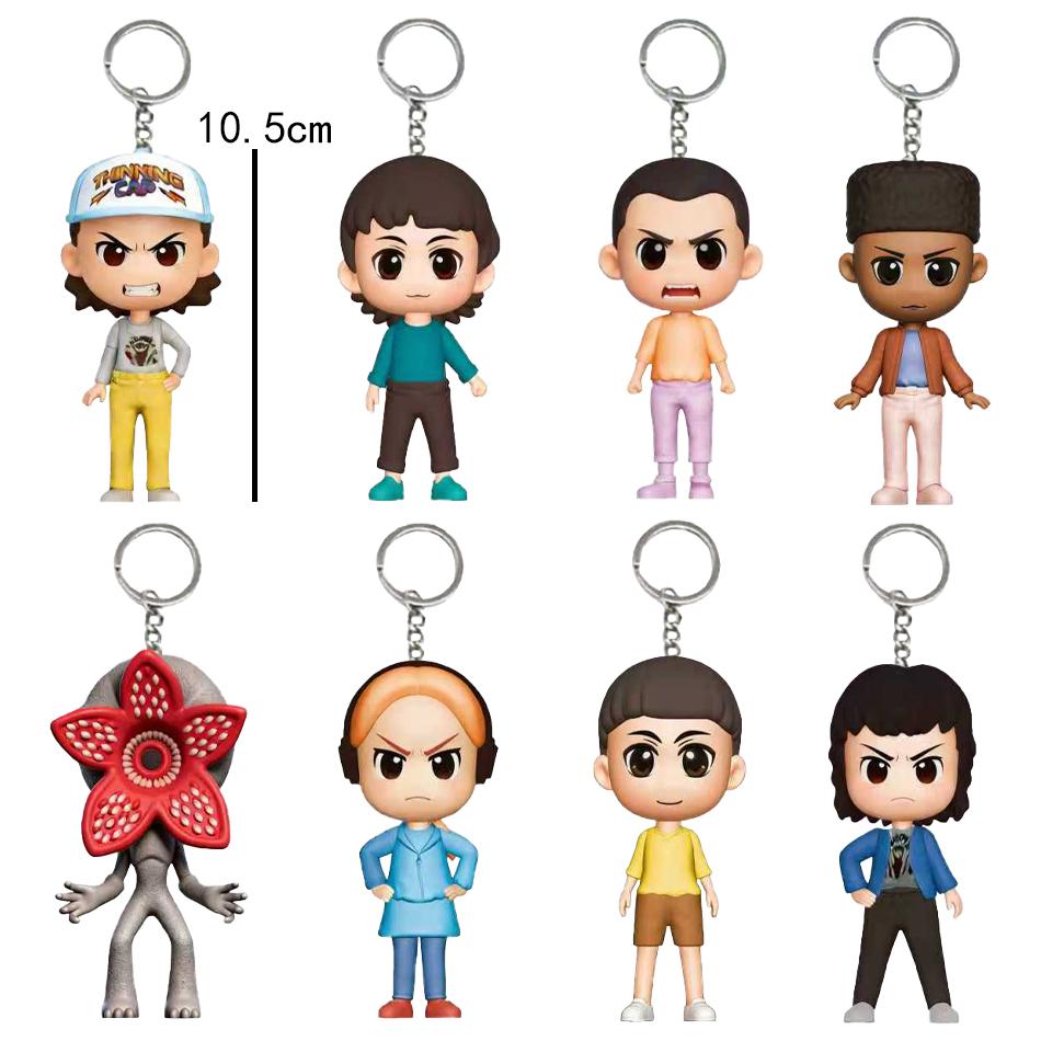 18 Stück/Set Puppen im Figurenstil Eleven Monster Stranger Things Figur PVC Anime Figuren Sammlung Spielzeug Weihnachten