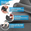 Non-slip Floor Mats Plastic Pvc Kitchen Bathroom Bathroom Outdoor Pool Waterproof Dirt-resistant Foot Mats Carpet Non-slip Mats
