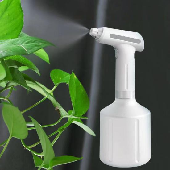Yousheng Electric Spray Bottle 0.26 Gallon Automatic Watering Can USB-C Rechargeable Sprayer with Adjustable Nozzle Plant Mister for Indoor Outdoor