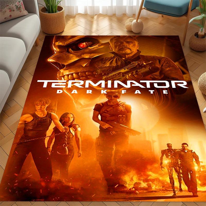 Terminator: Dark Fate - Battle Survival carpet Living room and bedroom mats floor mats Art Protective pad Doormat