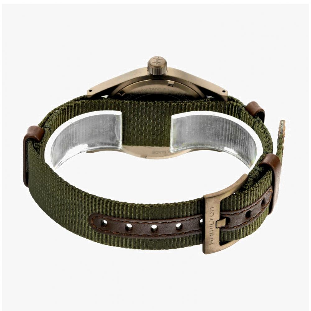Hamilton H69449961 Khaki Field Mechanical Men S Nato Watch