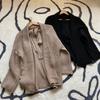 Fall Winter Warm Women Oversized Knitted Cardigan Casual Open Front Long Sleeve Sweater Coat Outerwear