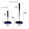 Car Wash Brush Car Cleaning Brush Telescoping Long Handle Mop Soft Hair Microfiber Broom Window Wash Brush