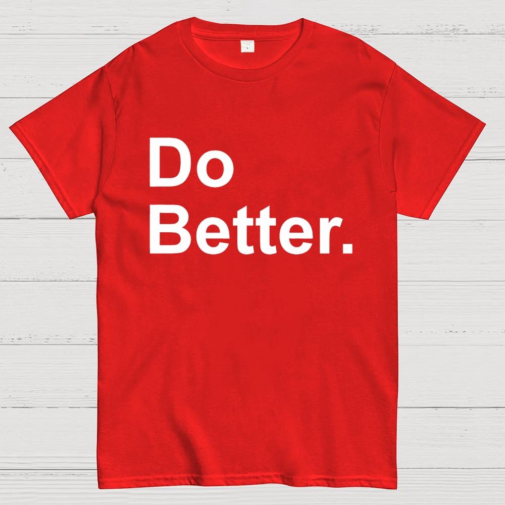 Do Better Cotton Summer Casual Cool Loose T-Shirt