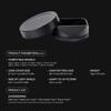 Square Metal Camera Lens Hood for Nikon Nikkor Z 28mm F2.8 Z 40 F2SE/Z 40mm F2 Lens Hood Lens Cap LH-N52 Replaces