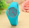 Women's Ultra-Thin Silicone Fashion Watch, Quartz Movement, Candy Color, Geneva Design