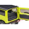 GOOTISOCI Jimny Back Door Compatible with Suzuki Jimny JB64 and JB74W Genuine Customizable Rear Door Vehicle Inspection Compliant 3-Stage Damper,