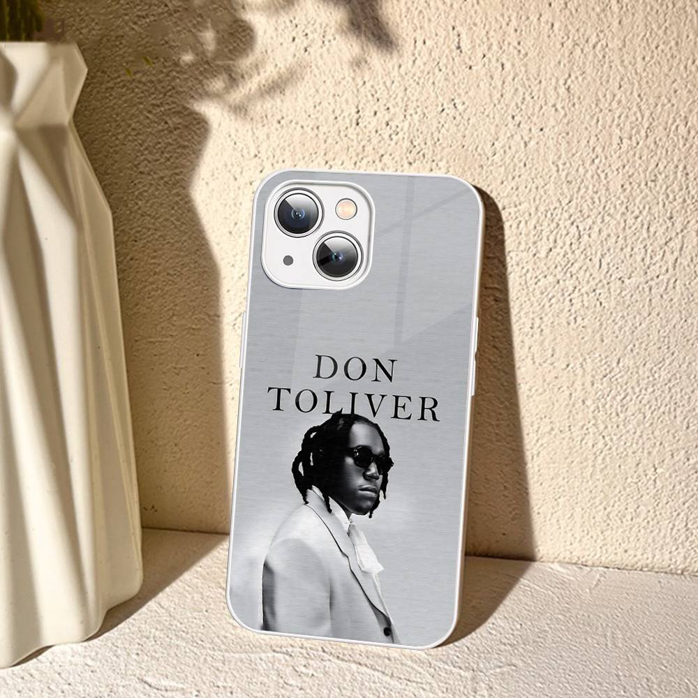 Rapper D-Don T-ToliverS Tempered Glass For Iphone 14 13 12 11 Pro Mini XS MAX 14Plus X XS XR Cover