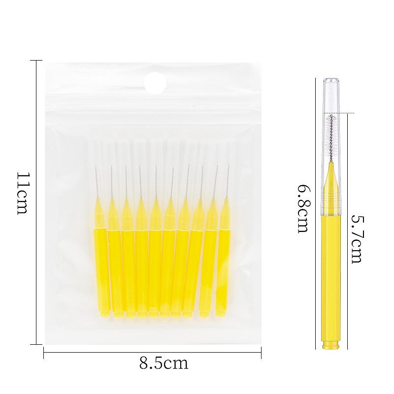 Disposable Eyebrow, Interdental & Eyelash Cleaning Brush Set for Makeup & Beauty