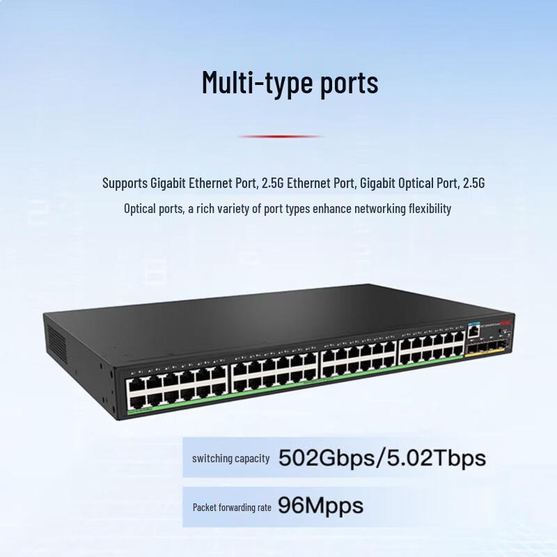H3C S1850V3 Managed 2.5G PoE Switch
