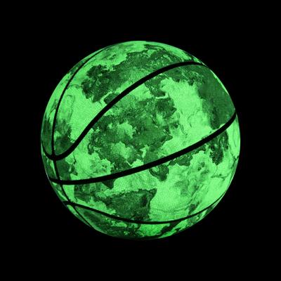 Size 7 Ing Basket Ball for Night Game  Dye Light Up Basketball  In The Dark Basketball Gifts Toys